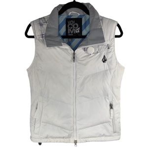 Volcom Hanayaka Reversible Duck Down Puffer Vest